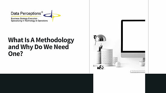 What Is A Methodology And Why Do We Need One